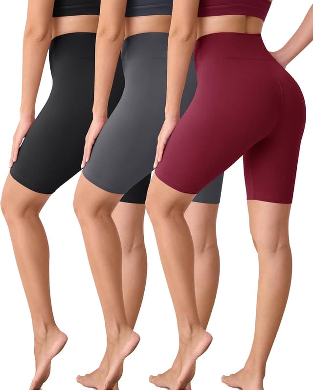 Imagen de VALANDY Creamlush 8" high‑waisted biker shorts en OfertitasTOP