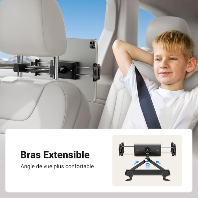 Thumbnail 2 de UGREEN Support Tablette Voiture 360° pour 4,7–12,9 pouces