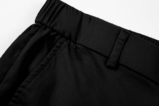 Detalle de JMIERR Herren Baumwoll-Chino Stretch Cargohose mit elastischem Bund und Taschen