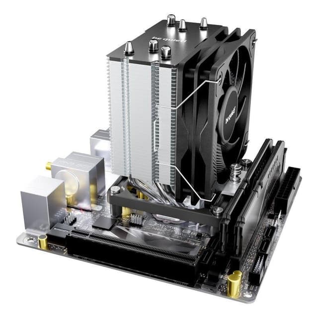Detalle de Be quiet Pure Rock Slim 3 PWM para LGA1700 y AM5 100 mm