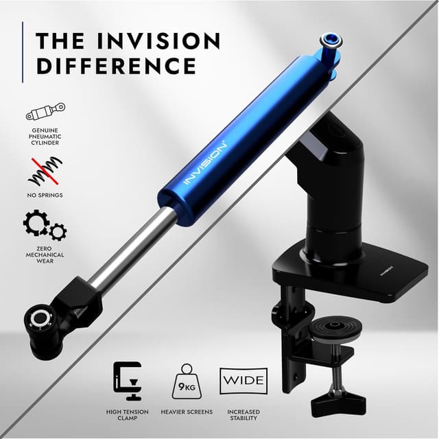 Detalle 2 de Invision MX200 single monitor arm 19–32 inch