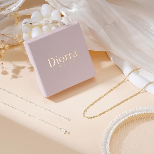 Thumbnail 6 de Diorra 925 Silberkette 2 mm für Damen