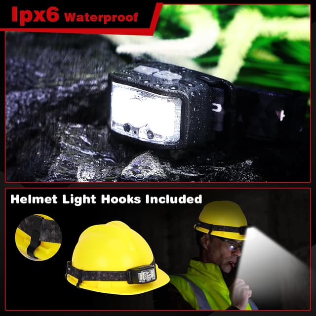 Thumbnail 5 de Aaizplz Linterna frontal 2000 lúmenes