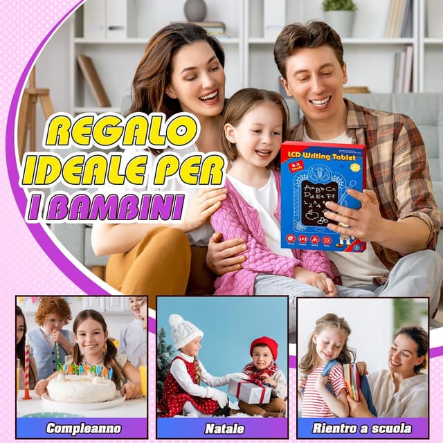 Thumbnail 6 de Braxel Lavagna Magica per Bambini 8,5 Pollici