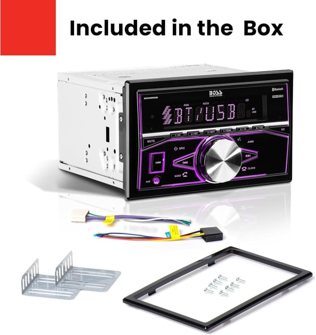 Thumbnail 6 de BOSS Audio Systems 820BRGB Car Stereo 60W