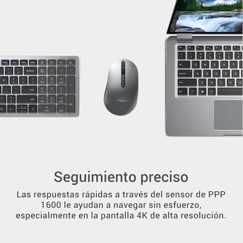 Thumbnail 4 de Dell MS5320W ratón inalámbrico multi-dispositivo, gris 🖱