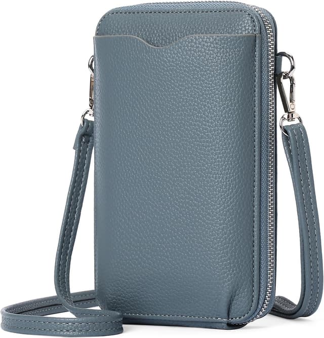 Thumbnail 6 de FALAN MULE RFID crossbody phone bag for women in vegan leather-look with long strap and card slots