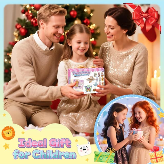 Detalle 2 de DIY diamond art bookmark kit for girls