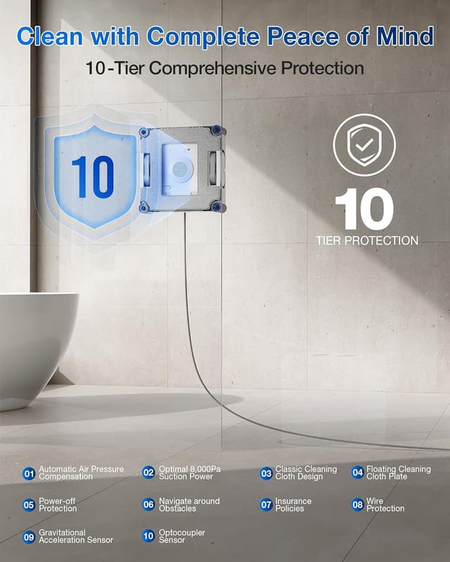 Thumbnail 6 de WINBOT W2S window cleaning robot