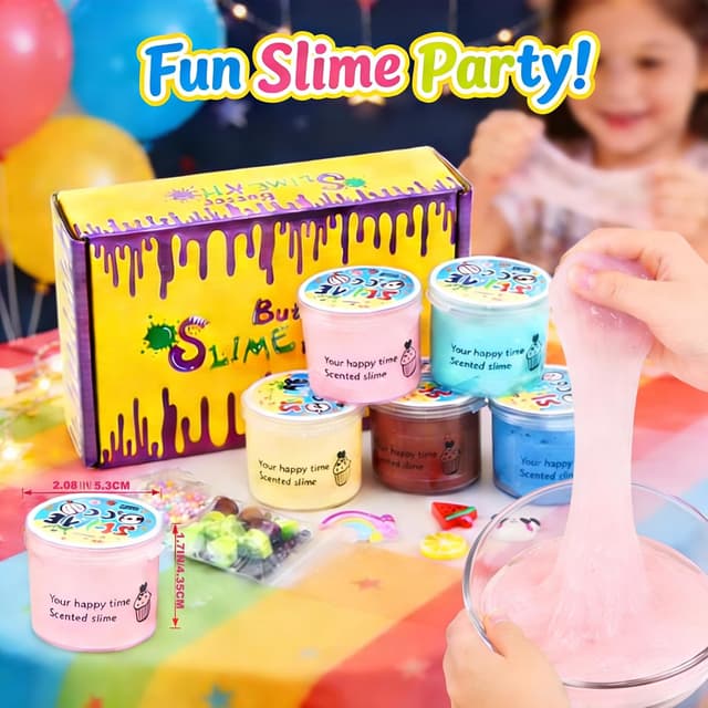 Detalle 2 de Butter Slime Kit 5-Pack 60ml