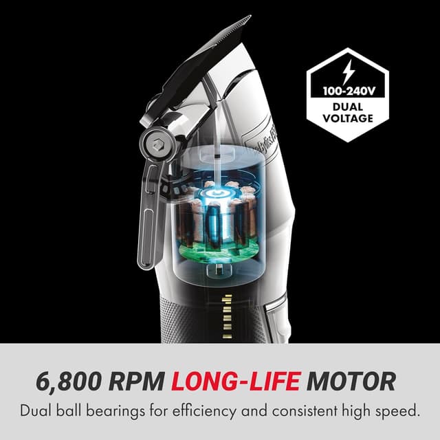 Thumbnail 4 de BaBylissPRO FX+ Hair Clippers 3-Hour Runtime