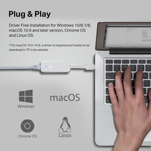 Detalle 2 de TP-Link UE300 USB 3.0 Ethernet Adapter