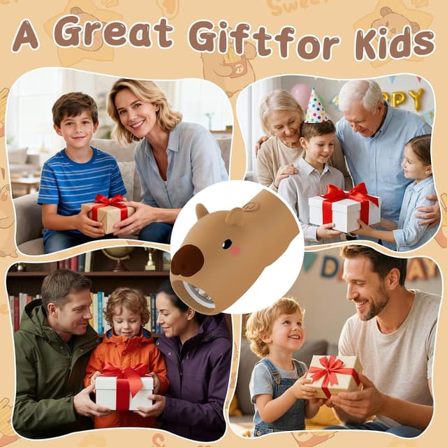 Thumbnail 6 de ZKLiLi Capibala Kid’s Rechargeable Flashlight (silicone, USB-C) for camping and outdoor exploring