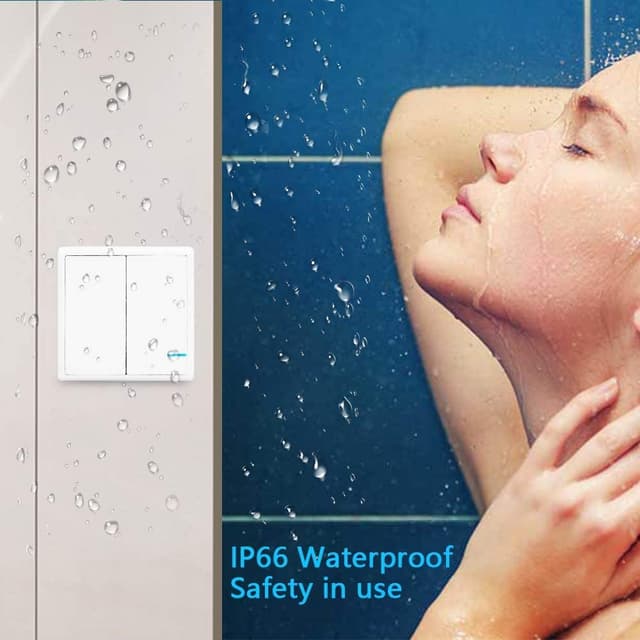 Detalle 1 de Funkschalter Set 230V mit 500 m Reichweite