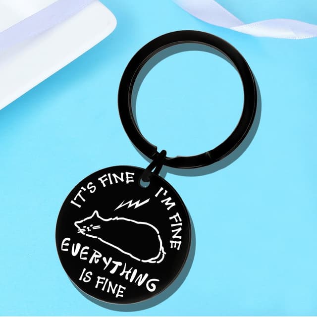 Thumbnail 1 de Nimteve Lovely Cat Keychain