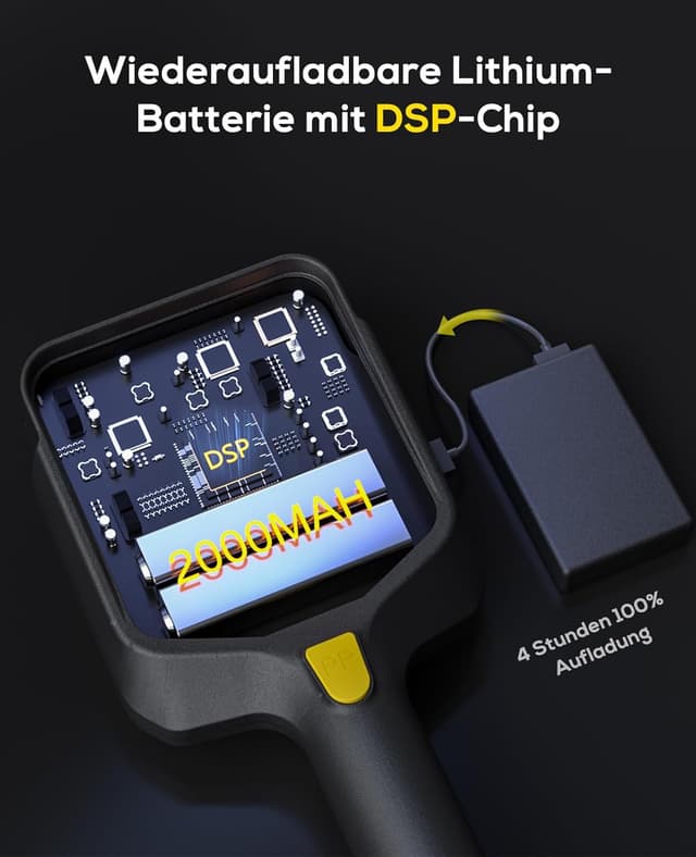 Detalle 2 de OKESAM Metalldetektor Profi 10-Zoll-Spule