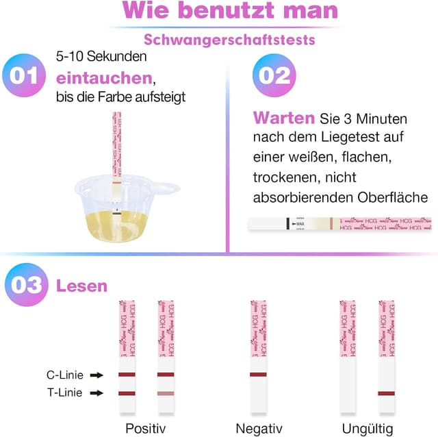 Thumbnail 6 de Easy@Home 40 Ovulationsteststreifen & 10 Schwangerschaftsteststreifen inkl. Premom-App (5 mm)