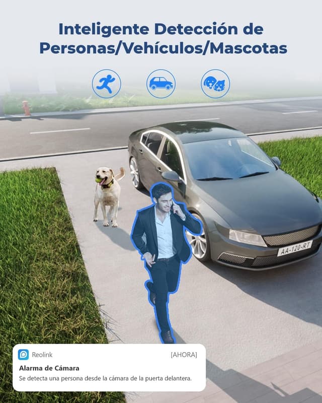 Detalle 2 de Reolink Duo 2 cámara 4K 180º