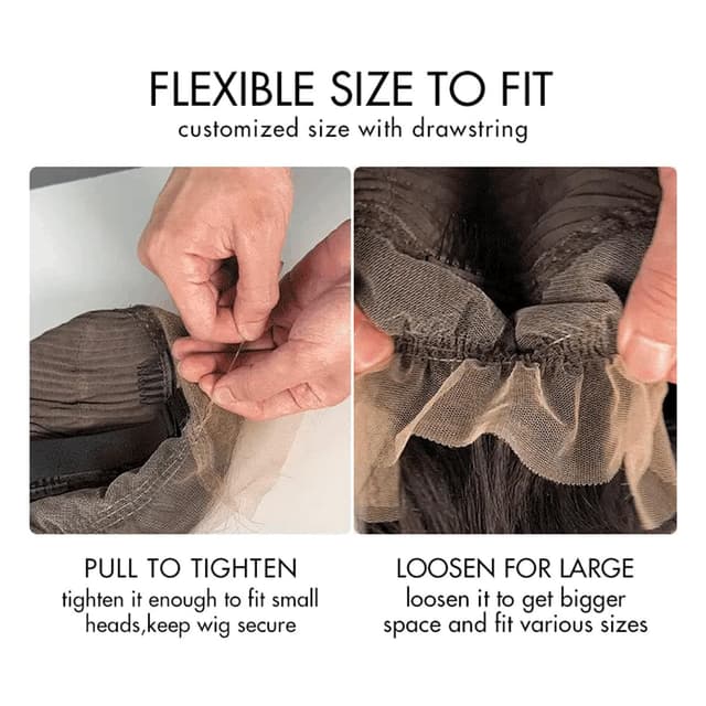 Thumbnail 5 de ADESORAES 360 Lace Wig 24 Inch 180% Density