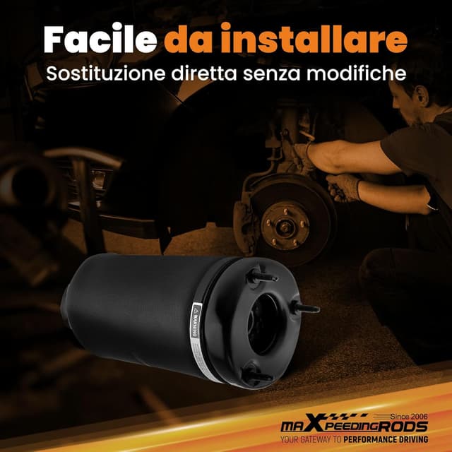 Detalle de maXpeedingrods 2 sospensioni pneumatiche posteriori Airmatic sigillate per Mercedes ML/GL Classe W164