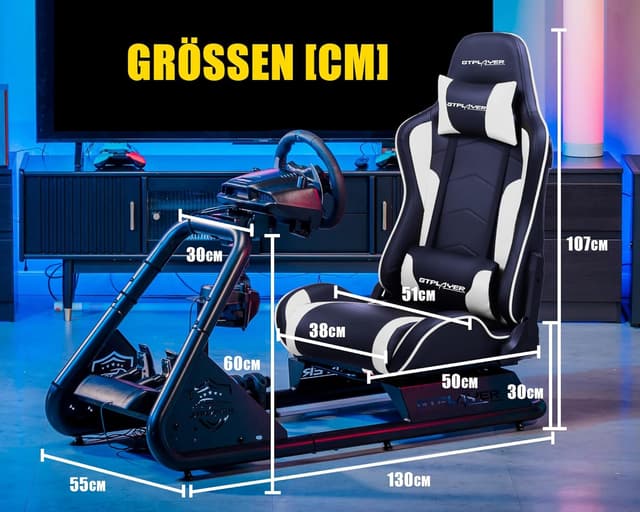 Detalle 2 de GTPLAYER Simulator Cockpit für Sim Racing