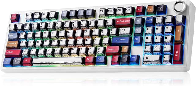 Detalle de Aula F99 Pro 8000mAh Mechanical Keyboard