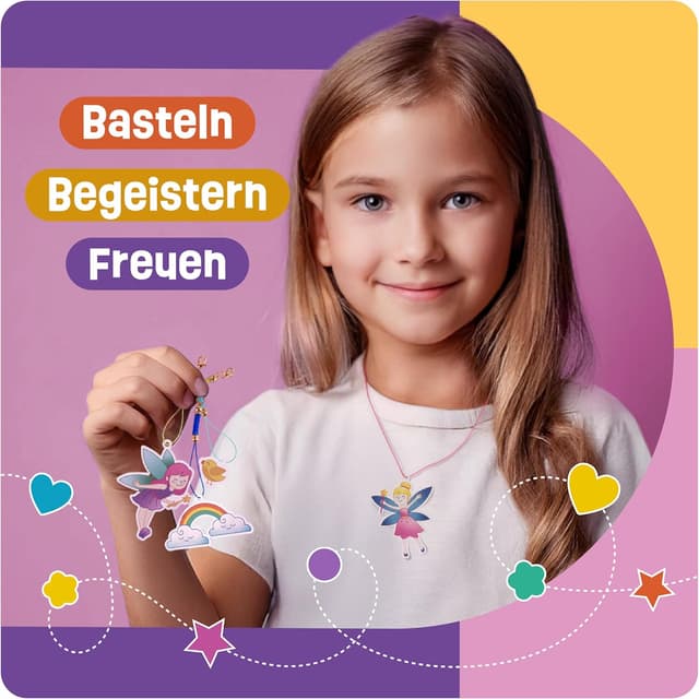 Detalle 2 de Smowo® Schrumpffolien-Set mit 100 Einhorn-Motiven & 10 Anhängern (21x30 cm)