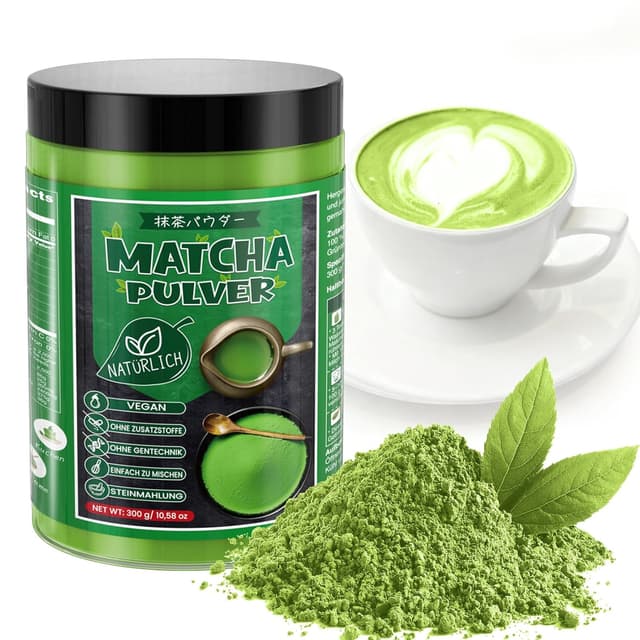 Detalle de Coffee Mate Matcha Pulver 300 g 🍵