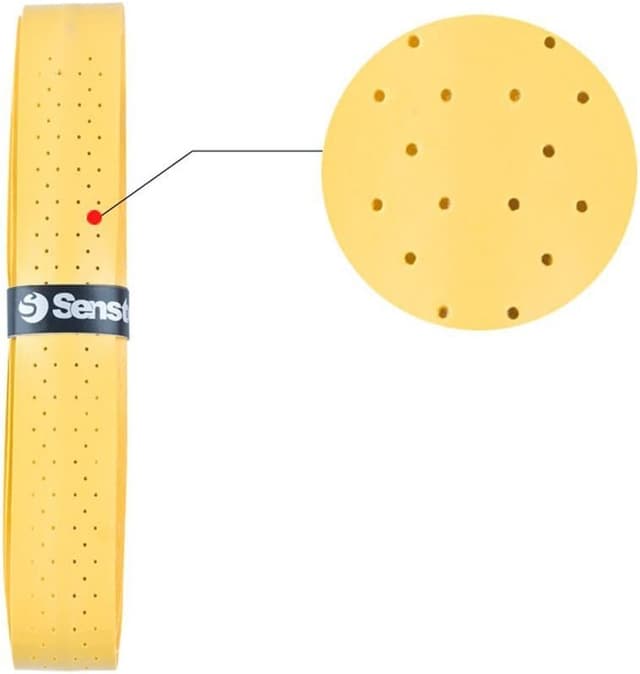 Detalle de Senston PU Racquet Grip 5-Pack Overgrips for Tennis, Badminton and Squash