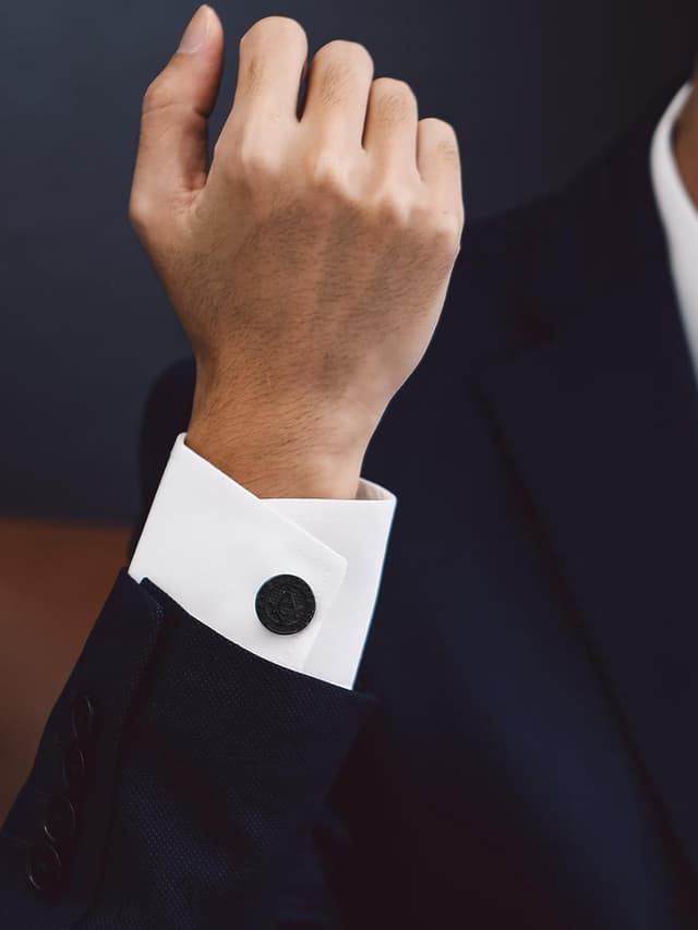 Thumbnail 4 de Bandmax Manschettenknöpfe Edelstahl 18 mm