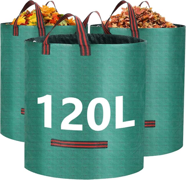 Imagen de RFWIN 120L Heavy Duty Garden Bags 3-Pack en OfertitasTOP