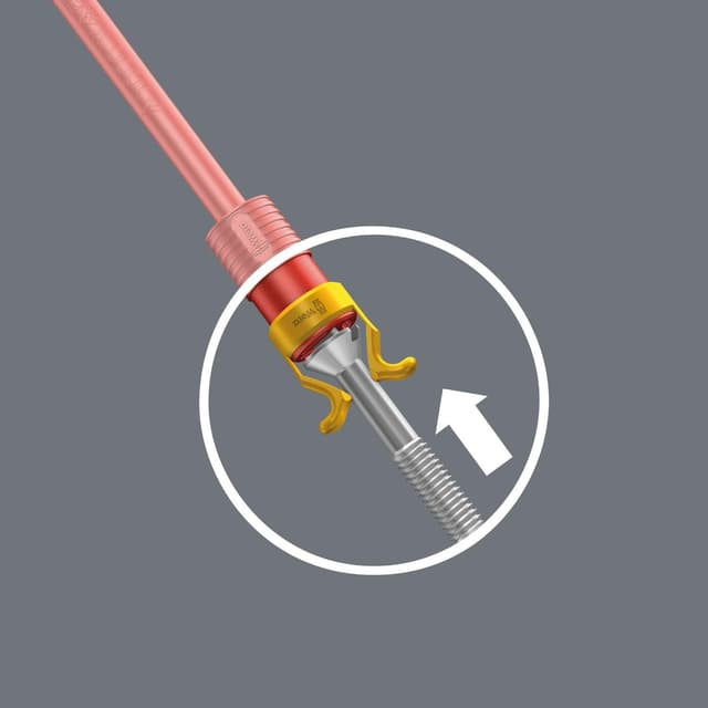 Detalle de Wera 1440/1442: assortimento di pinze porta-vite per fissare le viti sull’utensile, 2 pezzi