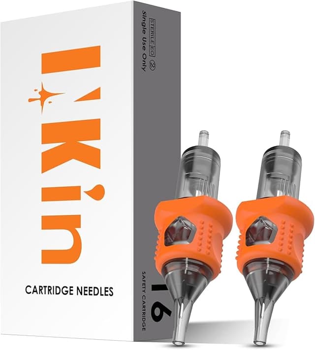 Detalle de INKin Agujas Tatuaje #12 🌟 Cartuchos Profesionales, 16piezas