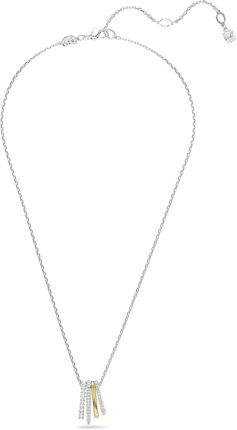 Thumbnail 6 de Swarovski Hyperbola colgante blanco oro rosa