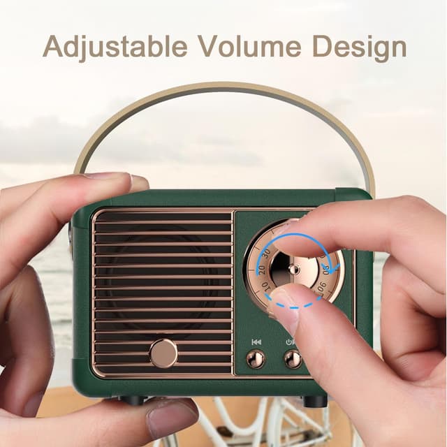 Thumbnail 5 de Caulikine Retro Bluetooth Speaker Vintage portable speaker