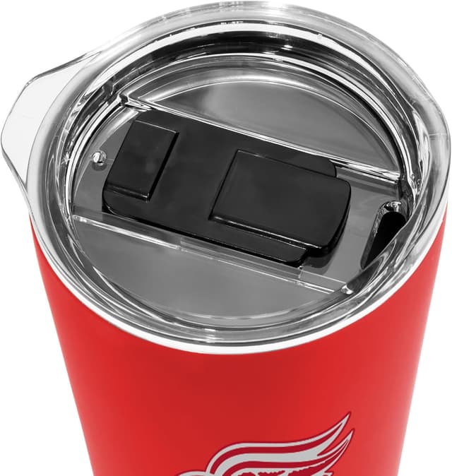 Detalle de Rico Industries NHL Hocke Soft Touch Easy Grip Tumbler (18oz) — wide-mouth stainless tumbler