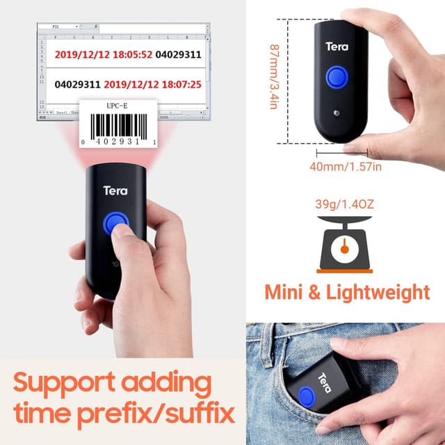 Thumbnail 5 de Tera Bluetooth Lecteurs 1D 3-en-1