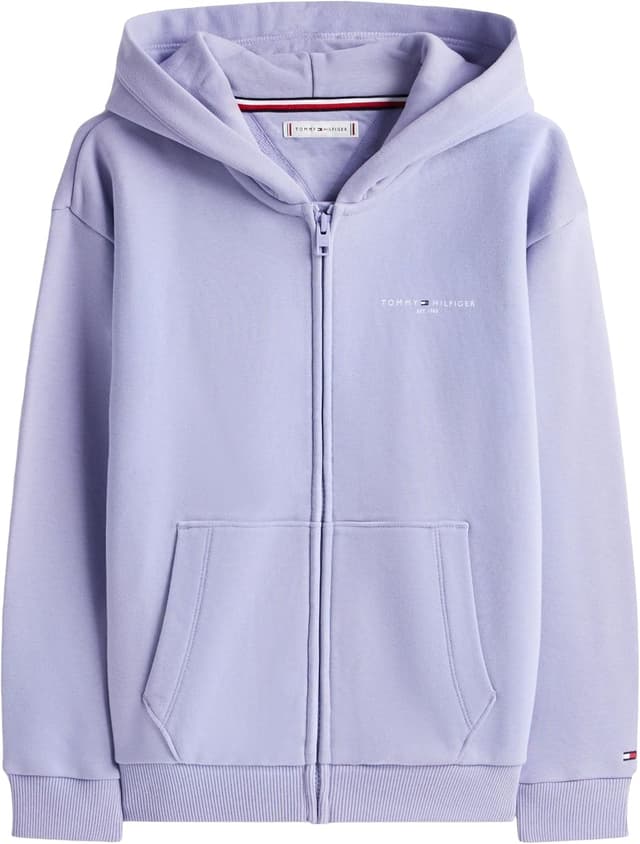 Thumbnail 6 de Tommy Hilfiger Mini Corp Zip Through Hoodie KS0KS00726 felpa con cappuccio e zip unisex