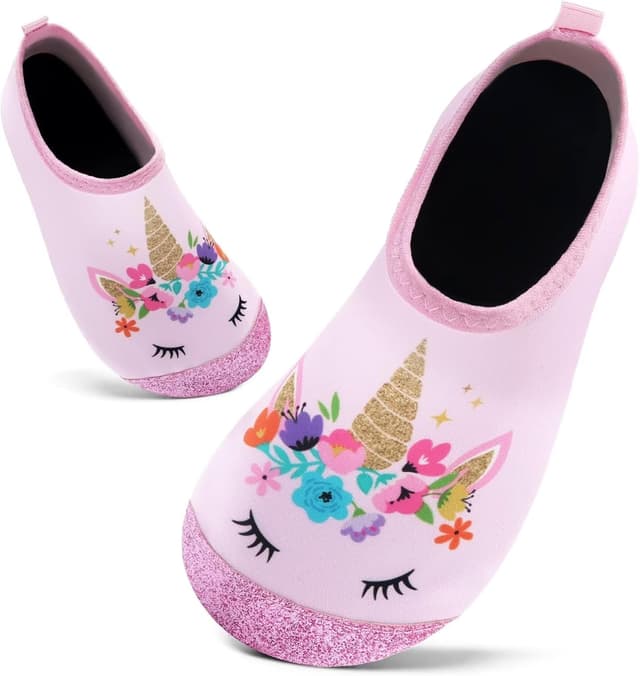 Detalle de Kids Swim Water Shoes for Toddlers & Babies – Aqua Socks Quick Dry Pool & Beach Barefoot Style (Boys & Girls)