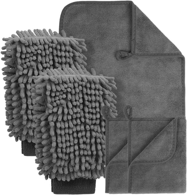 Thumbnail 1 de flintronic Kit limpieza coche bayetas microfibra 5 peças