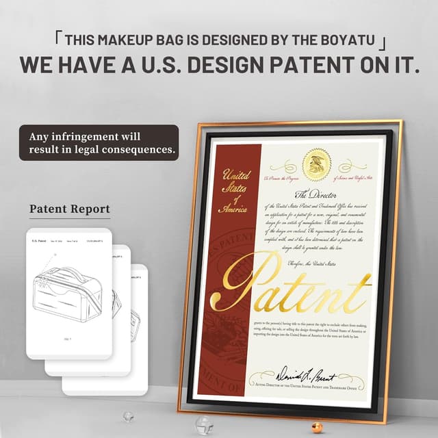 Thumbnail 5 de BOYATU Travel Makeup Bags 9.25in set