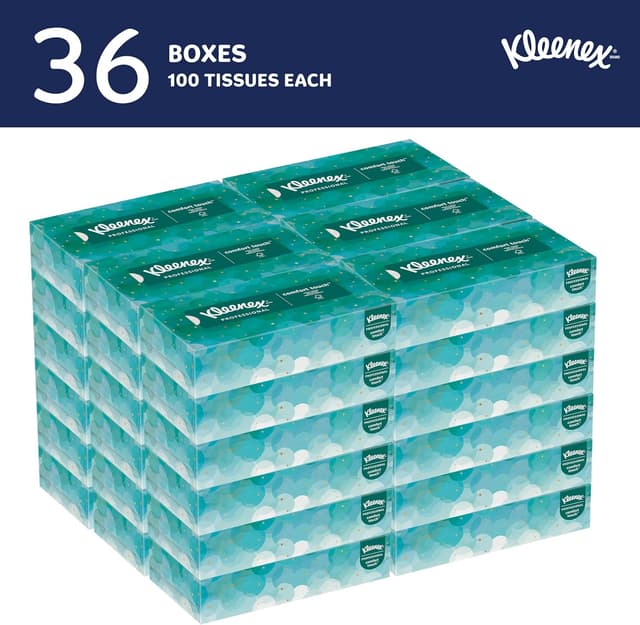 Detalle 2 de Kleenex Professional Facial Tissue 3,600 Sheets Case