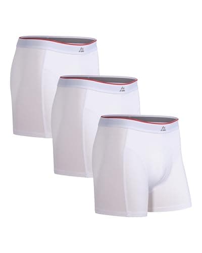 Detalle de Danish Endurance calzoncillos boxer de bambú para hombre (3 pack) con o sin bragueta, L