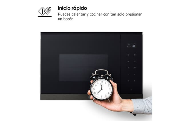 Detalle 2 de LG MG7Z2593B Microondas 25 L, 900 W 🔌