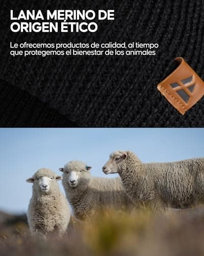 Thumbnail 4 de DANISH ENDURANCE Gorro Beanie Lana Merino 55% 45%