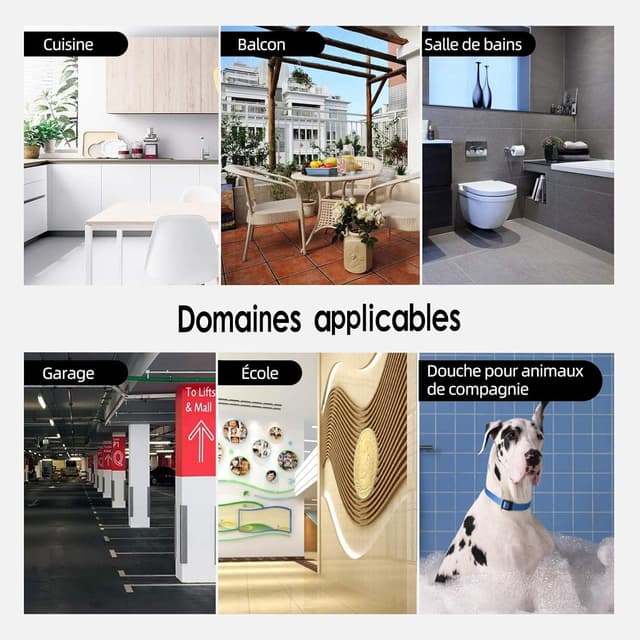 Thumbnail 6 de SaniteModar Canaleta de Ducha 120cm 🚿 360° Sifón y Filtro