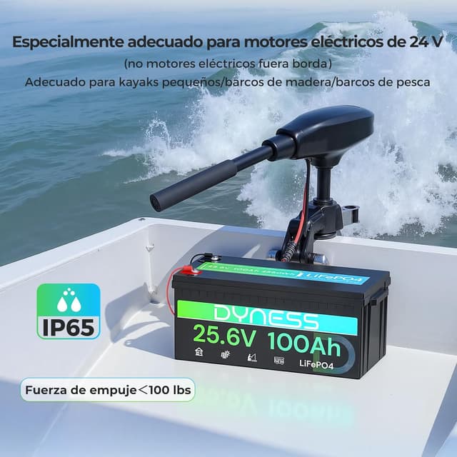 Thumbnail 2 de Dyness Batería Litio 24V 100Ah LiFePO4 con BMS 100A