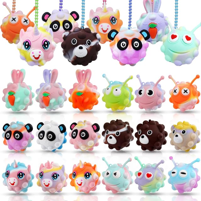 Imagen de KissFree Easter Animal Pop Fidget Balls 18 Pack en OfertitasTOP