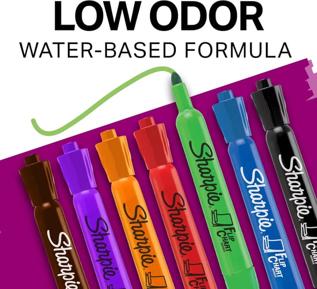 Detalle 2 de Sharpie Flip Chart Markers 8-count pack ๐