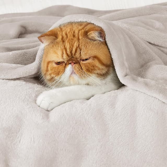 Detalle de Bedsure Fleece Blanket 270x230 cm King